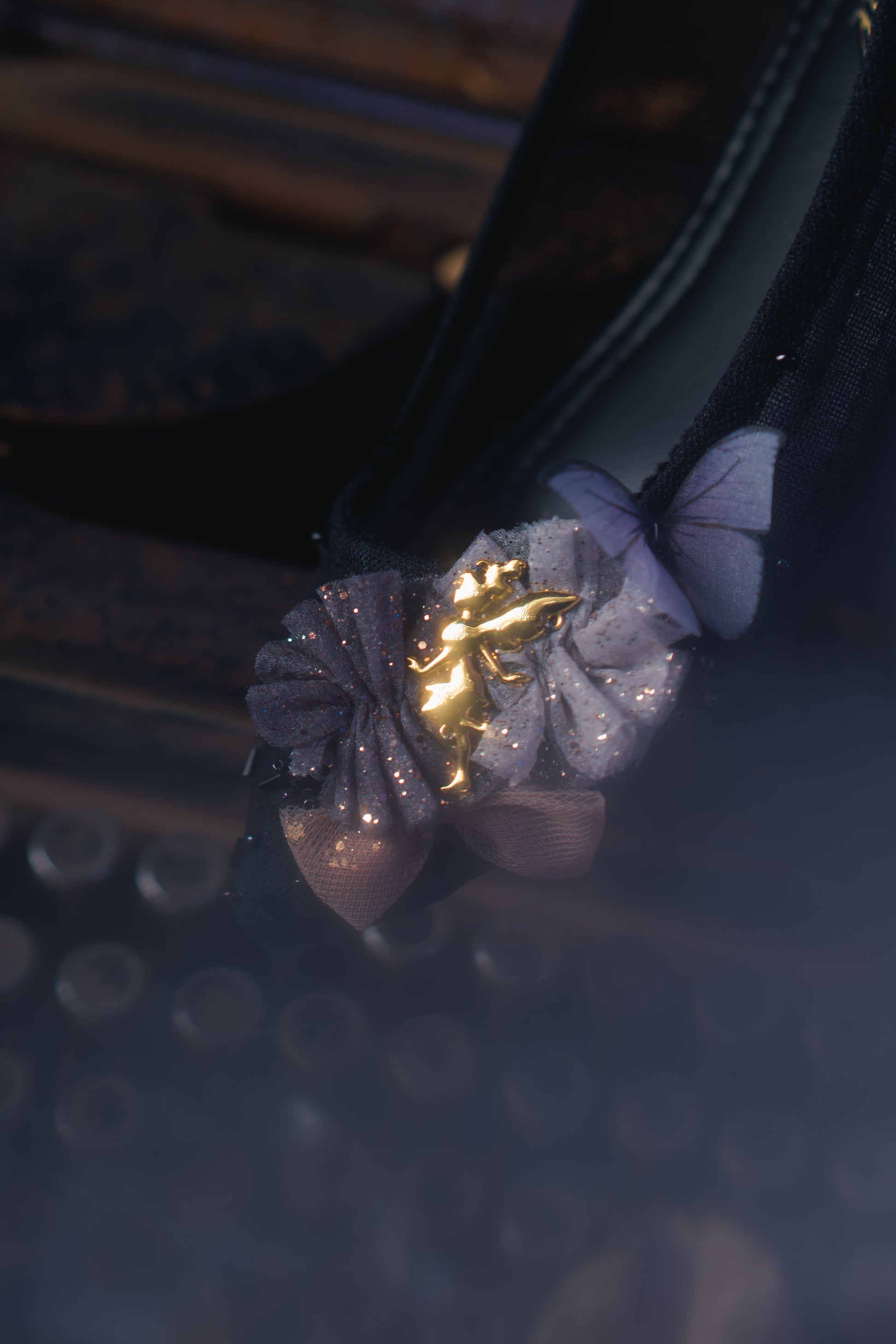 Katnis Night マキシ ポインテッドパンプス インクブラック