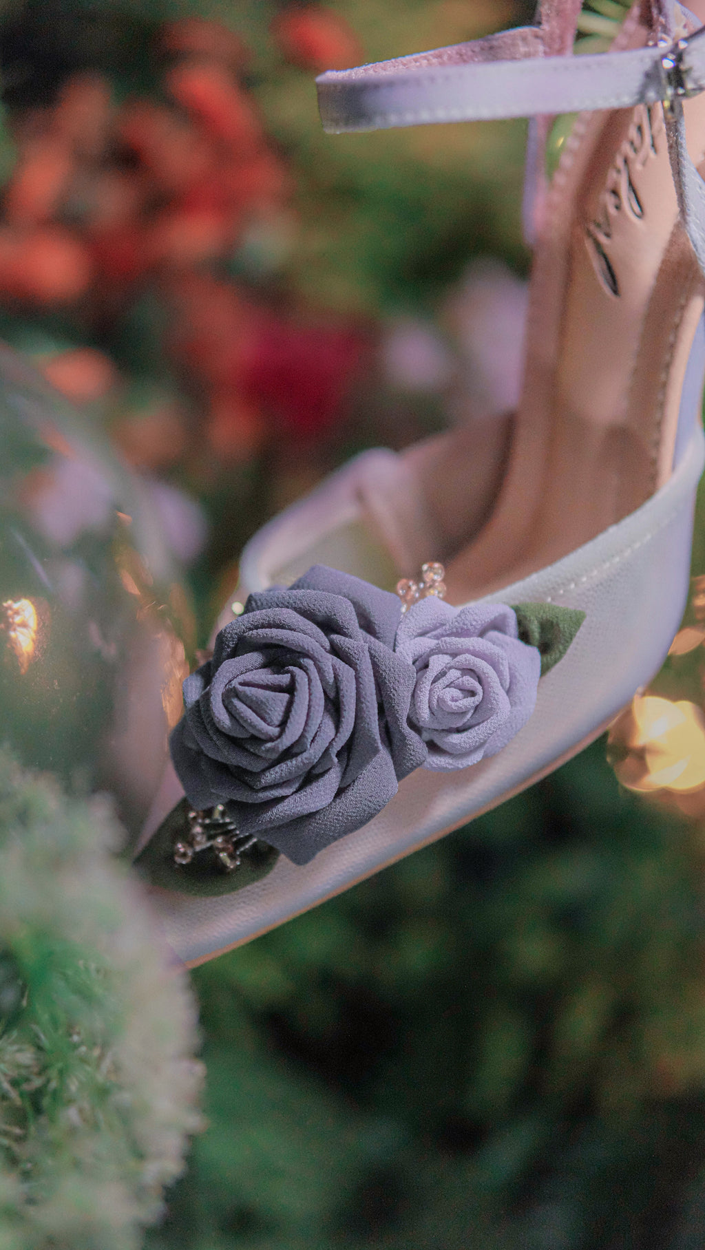 Rosie ポインテッドスリッパヒール（6cm）グラベルグレー